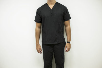 Scrub Top with Hip and Breast Pockets